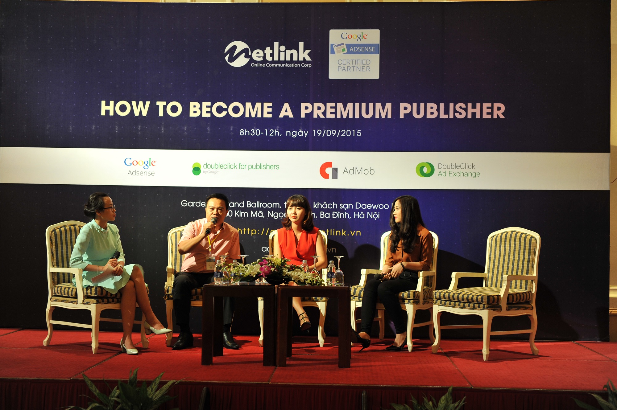 The seminar “How to Become a Premium Publisher” at Daewoo Hotel