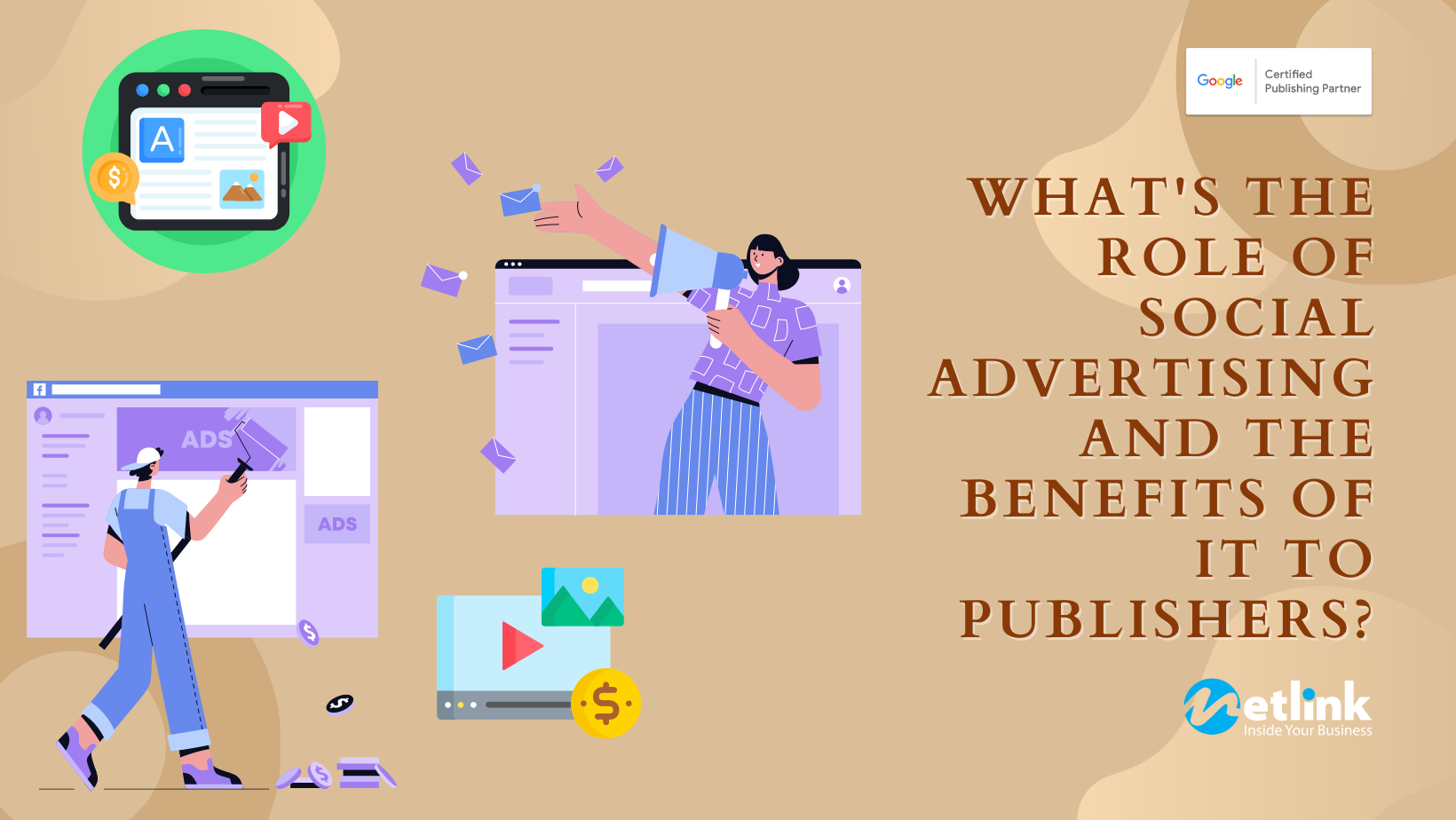 Vai trò của quảng cáo trên mạng xã hội và lợi ích của nó đối với nhà xuất bản là gì?