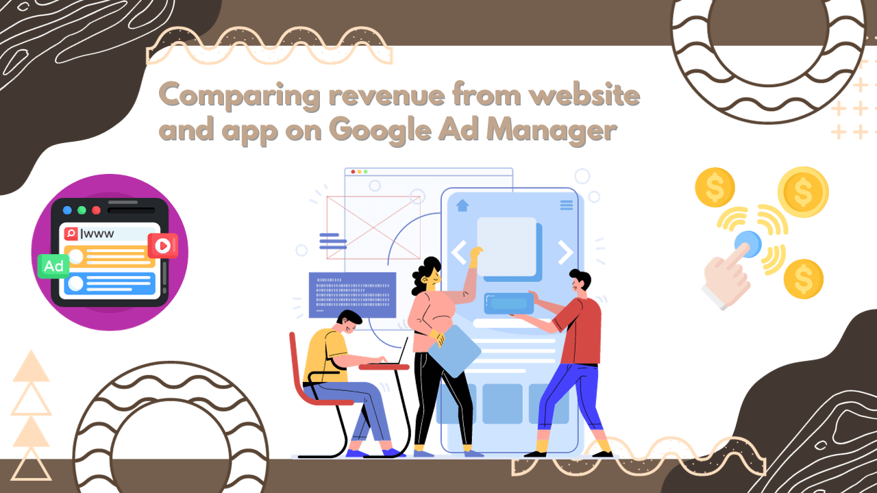 Comparing CPC revenue from website and app on Google Ad Manager
