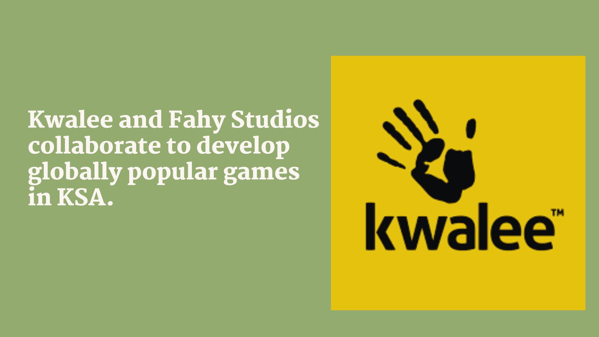 Kwalee and Fahy Studios collaborate to develop globally popular games in KSA.