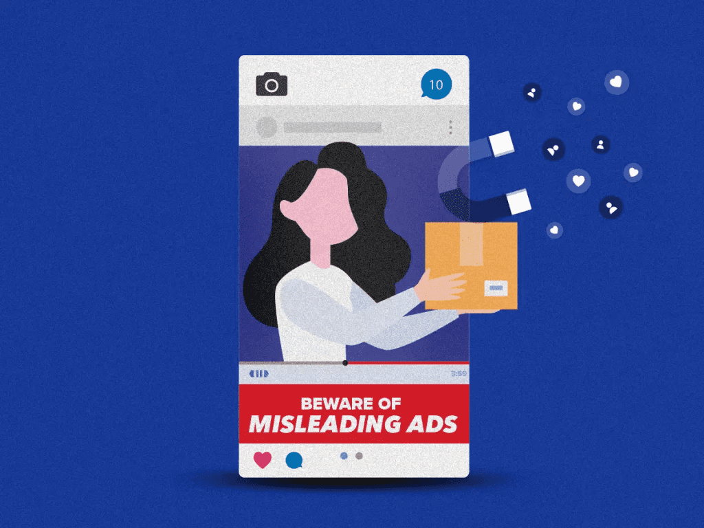 Misleading advertising can damage your reputation with users